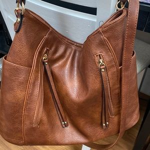 Brown Amazon handbag (like new)